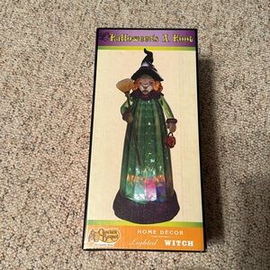 Lighted witch